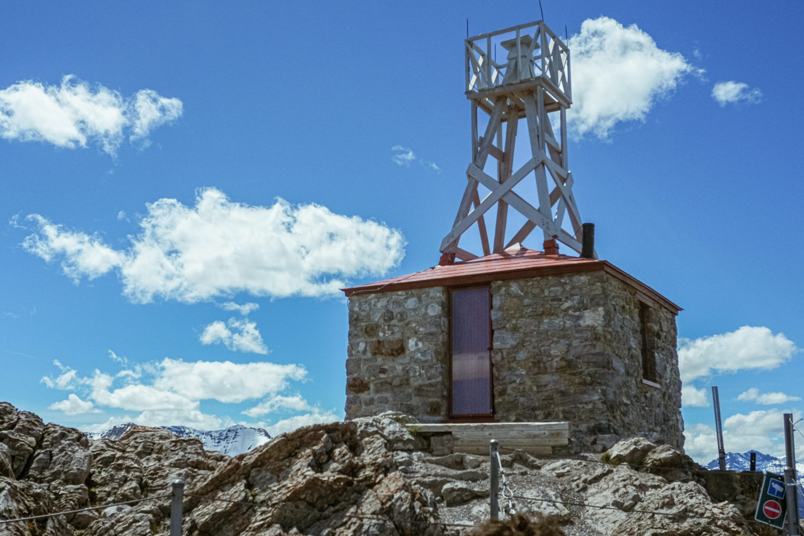Cosmic Ray Station on Sulphur Mountain
