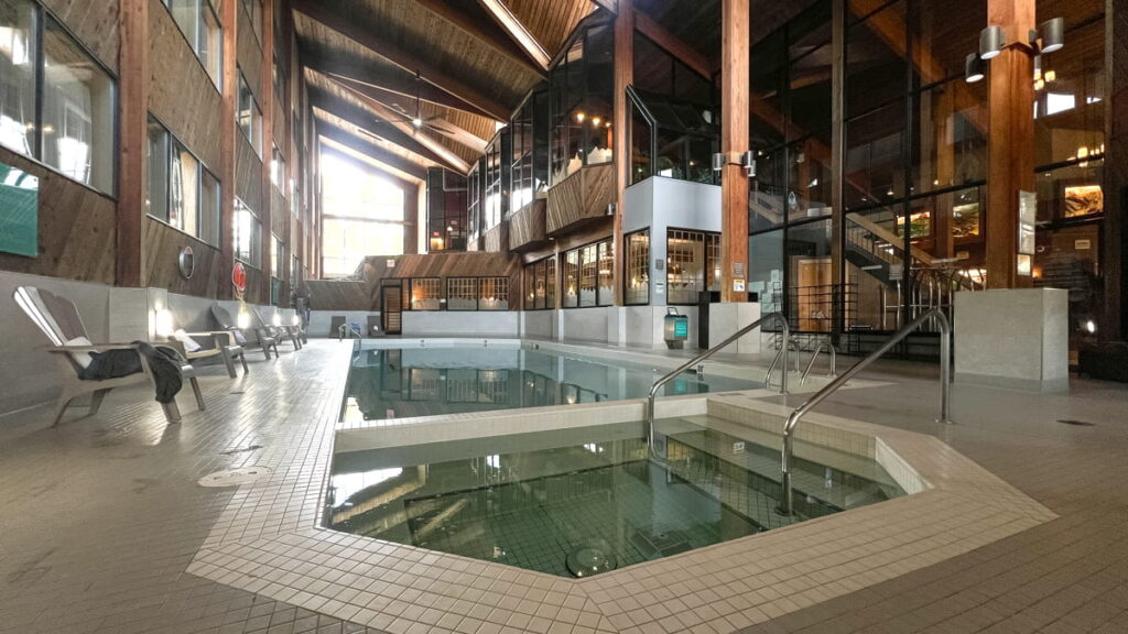 Lake Lousie Inn indoor pool