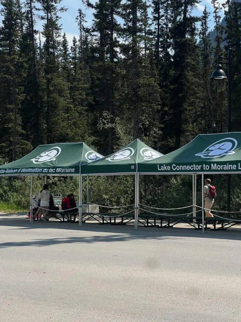 Lake connector shuttle station