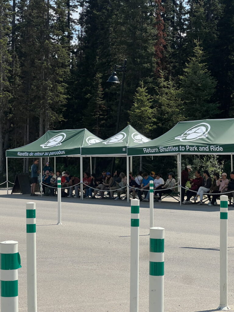 Park & Ride shuttle station