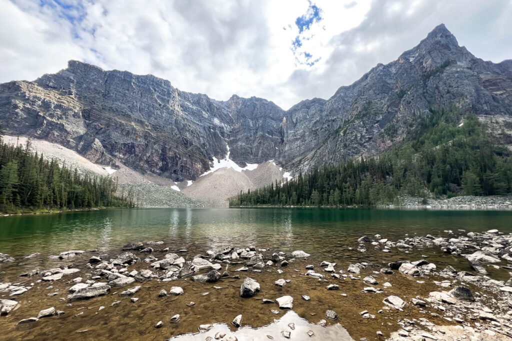 Arnica Lake in Banff National Park