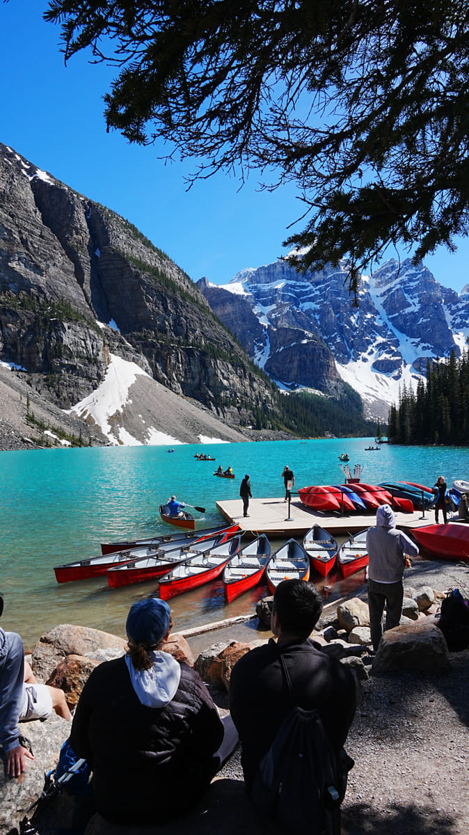 Moraine Lake Lakeshore Trail
